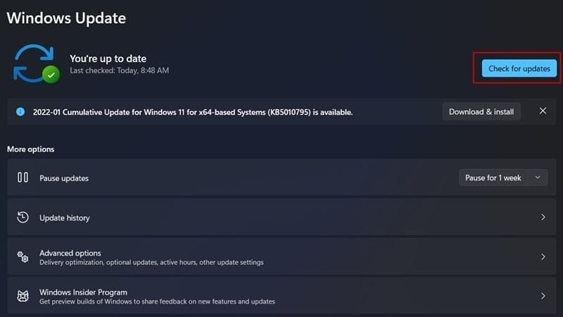 Cách khắc phục lỗi Windows 11 bị màn hình đen cực hay và hiệu quả Cách khắc phục lỗi Windows 11 bị màn hình đen cực hay và hiệu quả