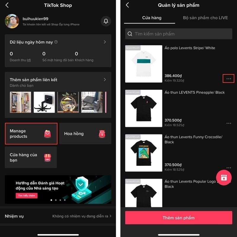 Cách xoá sản phẩm trên TikTok Shop Cách xoá sản phẩm trên TikTok Shop