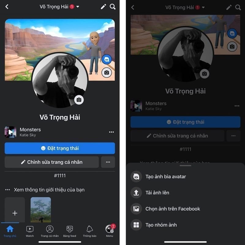 Cách tạo ảnh bìa avatar Facebook Cách tạo ảnh bìa avatar Facebook