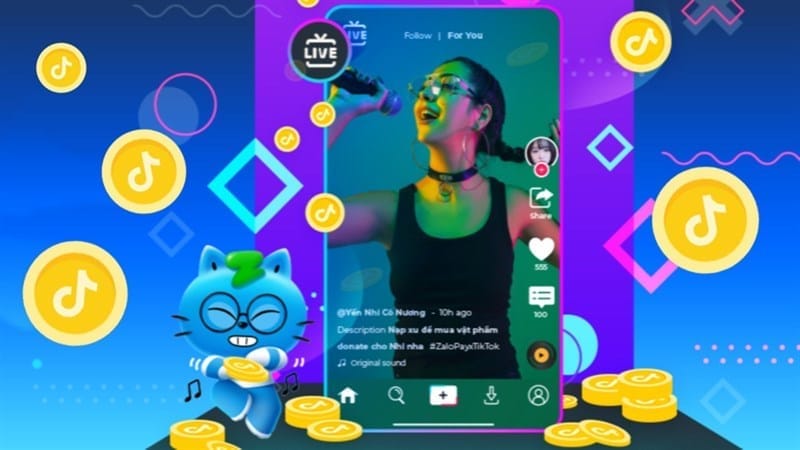 Cách xem lịch sử nạp xu trên TikTok Cách xem lịch sử nạp xu trên TikTok