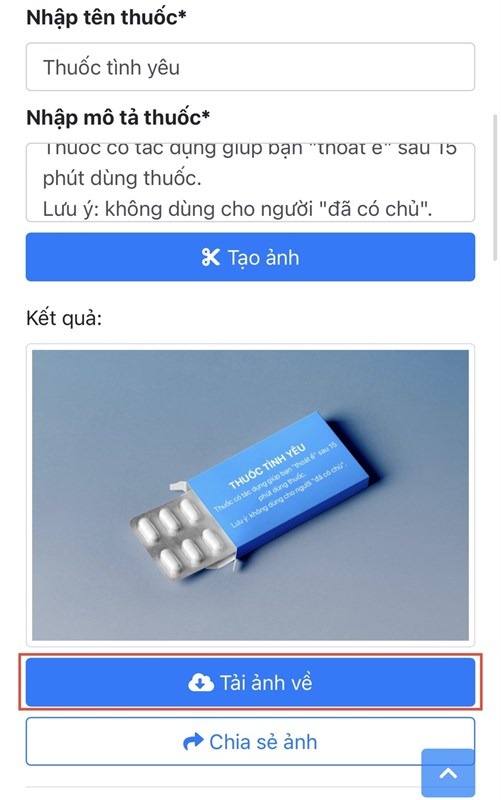 Cách chế ảnh tên vỉ thuốc theo ý bạn Cách chế ảnh tên vỉ thuốc theo ý bạn