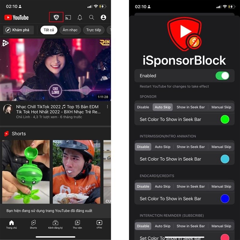 Cách cài đặt uYouPlus v17.25.1-2.1 cho iPhone