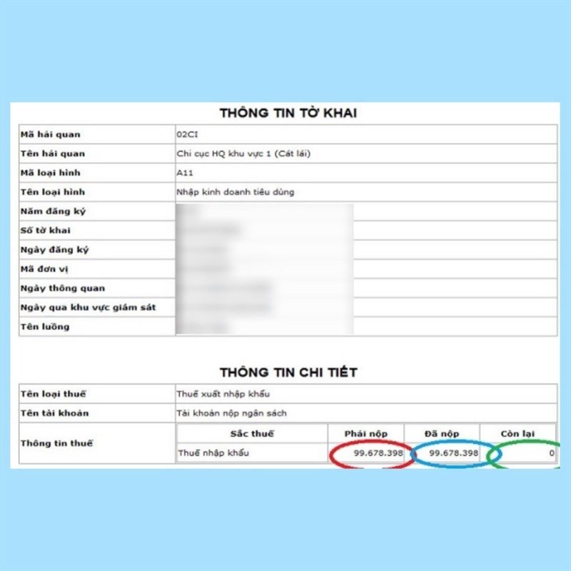 Cách tra cứu tờ khai hải quan online Cách tra cứu tờ khai hải quan online