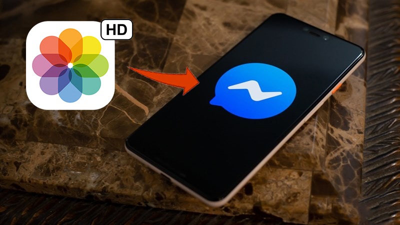 Gửi ảnh HD qua Messenger