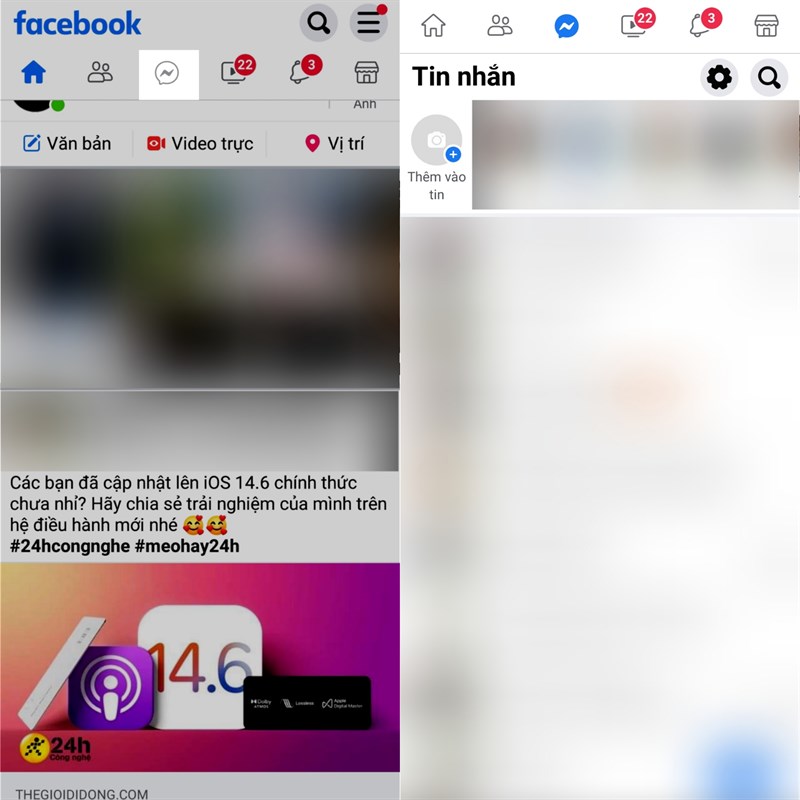 gửi ảnh độ phân cao thông qua Facebook Messenger