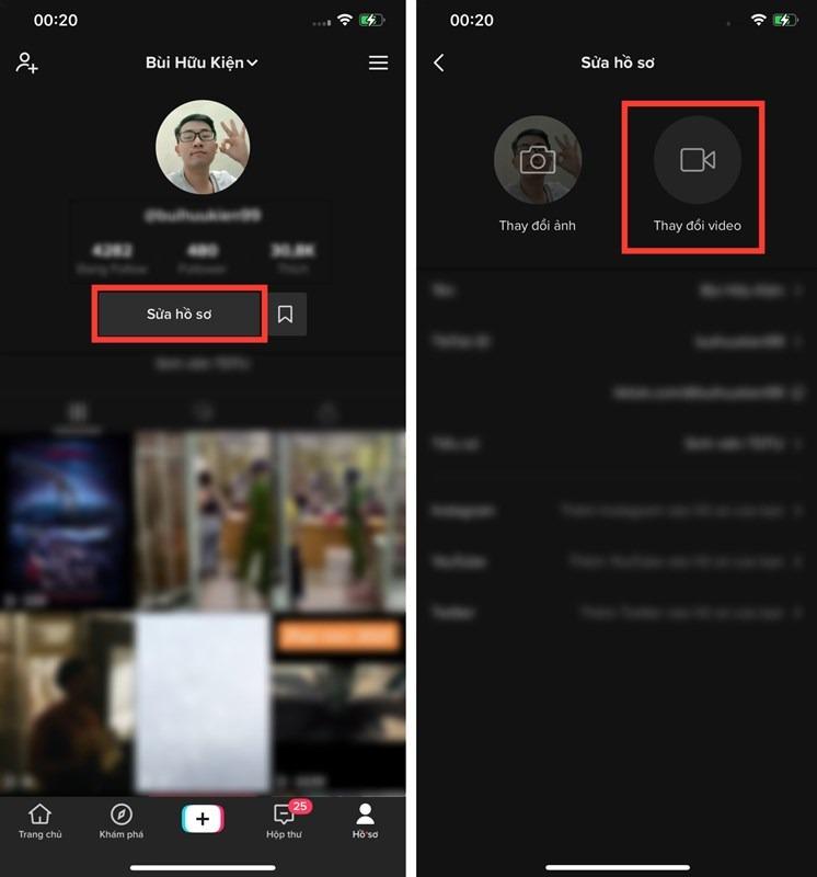 Cách cài đặt video làm avatar tài khoản TikTok Cách cài đặt video làm avatar tài khoản TikTok