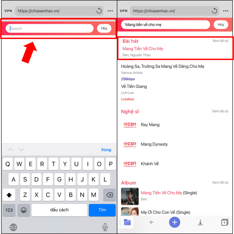 tải nhạc chất lượng cao trên iPhone