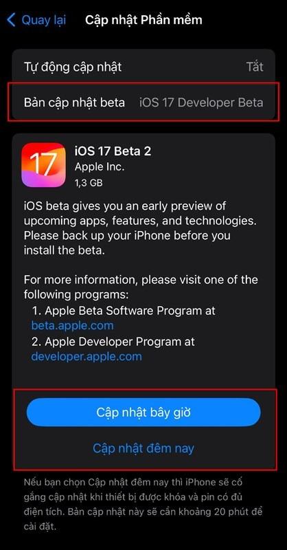 Cách cập nhật iOS 17 Beta 2 Cách cập nhật iOS 17 Beta 2
