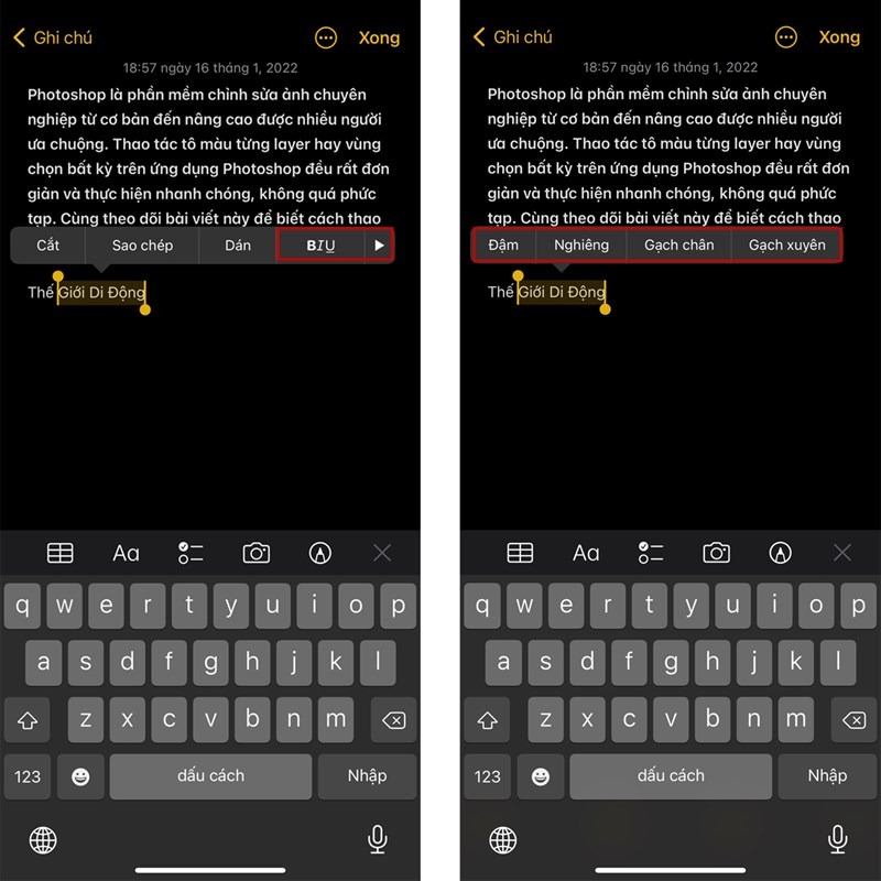 5 mẹo sử dụng ghi chú trên iPhone