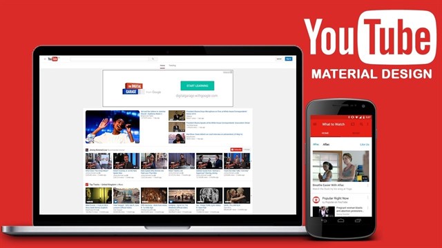 Read more about the article Hướng dẫn trải nghiệm giao diện Material Design trên YouTube