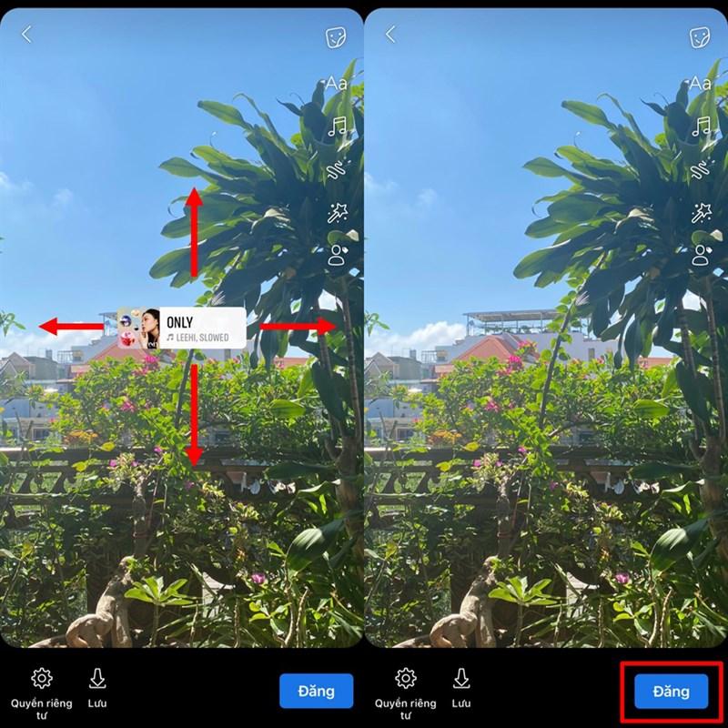 Cách ẩn tên bài hát trên story Instagram và Facebook