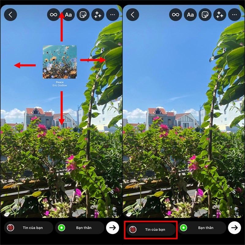 Cách ẩn tên bài hát trên story Instagram và Facebook