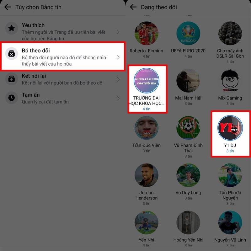 Bỏ theo dõi Facebook Bỏ theo dõi Facebook