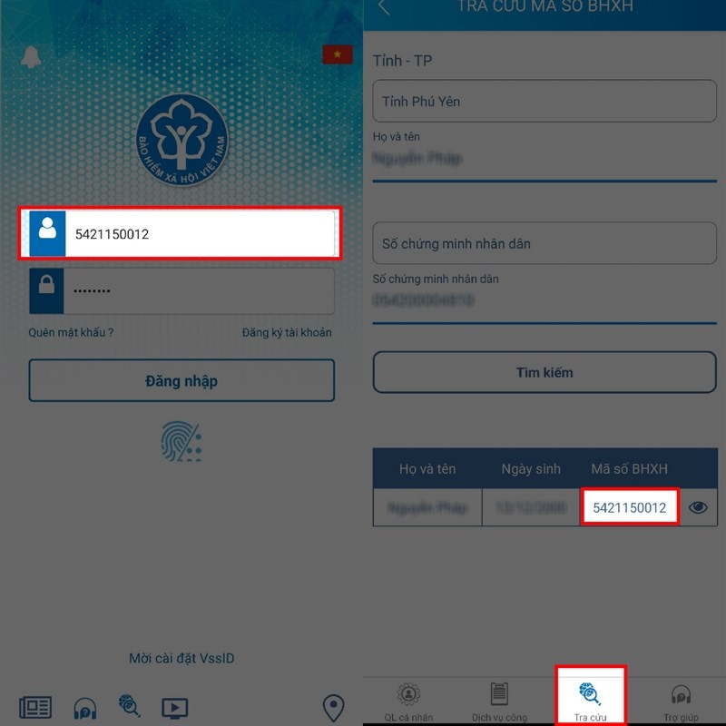 Hướng dẫn cách lấy lại mật khẩu VssID Hướng dẫn cách lấy lại mật khẩu VssID