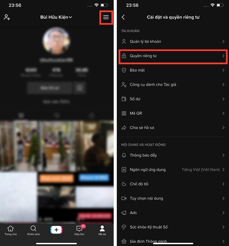 Cách xem lại video đã xem trên TikTok Cách xem lại video đã xem trên TikTok