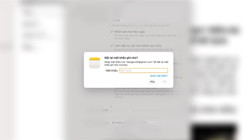 Cách mở khoá Ghi chú trên iPhone và MacBook Cách mở khoá Ghi chú trên iPhone và MacBook