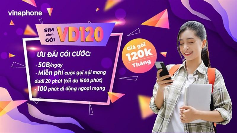 Hướng dẫn cách đăng ký gói cước VD120 VinaPhone Hướng dẫn cách đăng ký gói cước VD120 VinaPhone