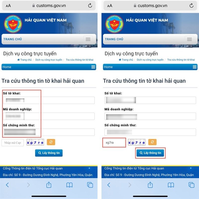 Cách tra cứu tờ khai hải quan online Cách tra cứu tờ khai hải quan online