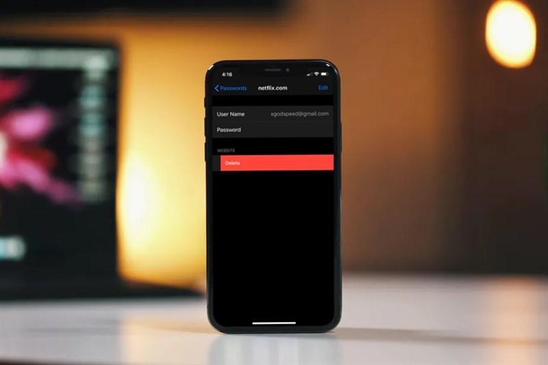 Mật khẩu đã đăng nhập trên iphone Mật khẩu đã đăng nhập trên iphone