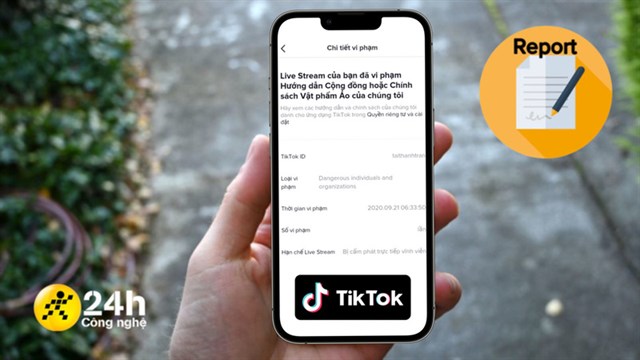 Hướng dẫn cách xử lý vi phạm tiêu chuẩn cộng đồng trên TikTok